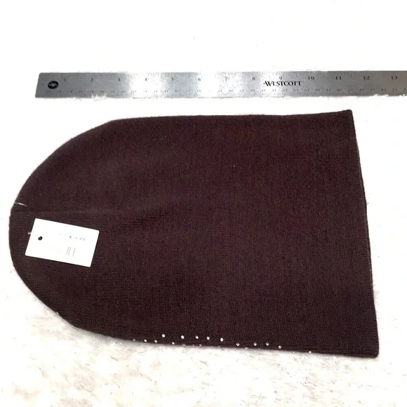 Brown Beanie stoned cap hat NEW - Picture 7 of 7